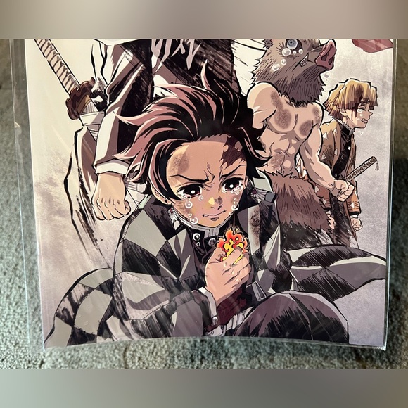 Demon Slayer Kimetsu no Yaiba Anime Art Board Japan Exclusive Official Licensed - Picture 4 of 5